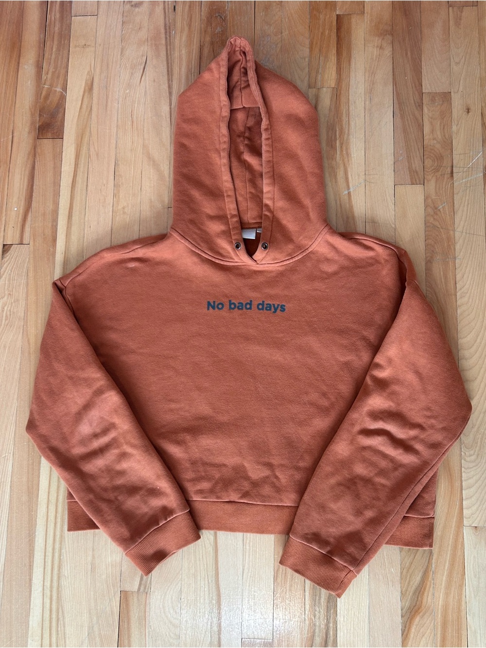 Simons No Bad Days Cropped Hoodie